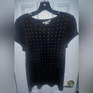 Alice + Olivia grommet tee